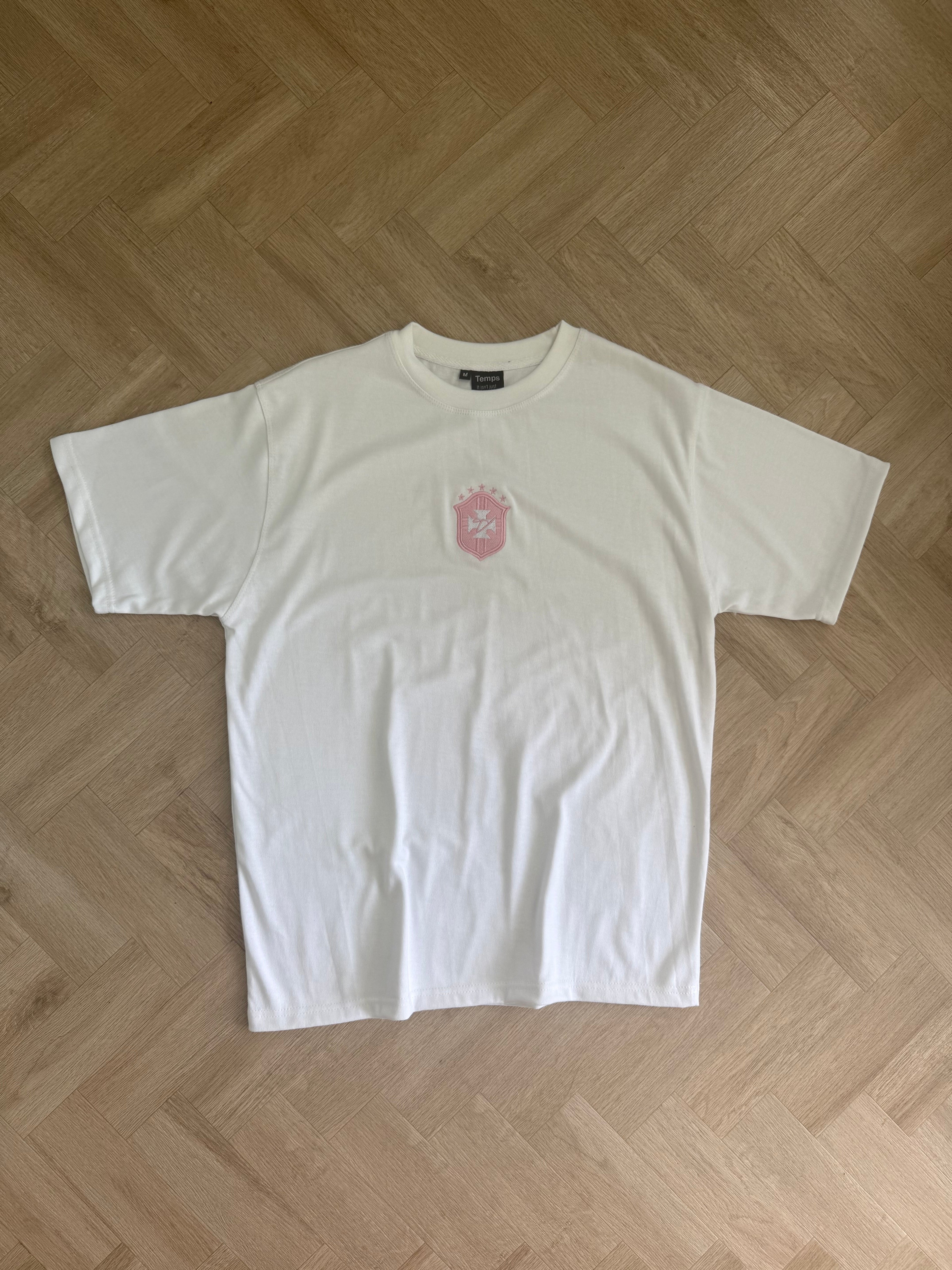 Brazil Pink/White Tshirt