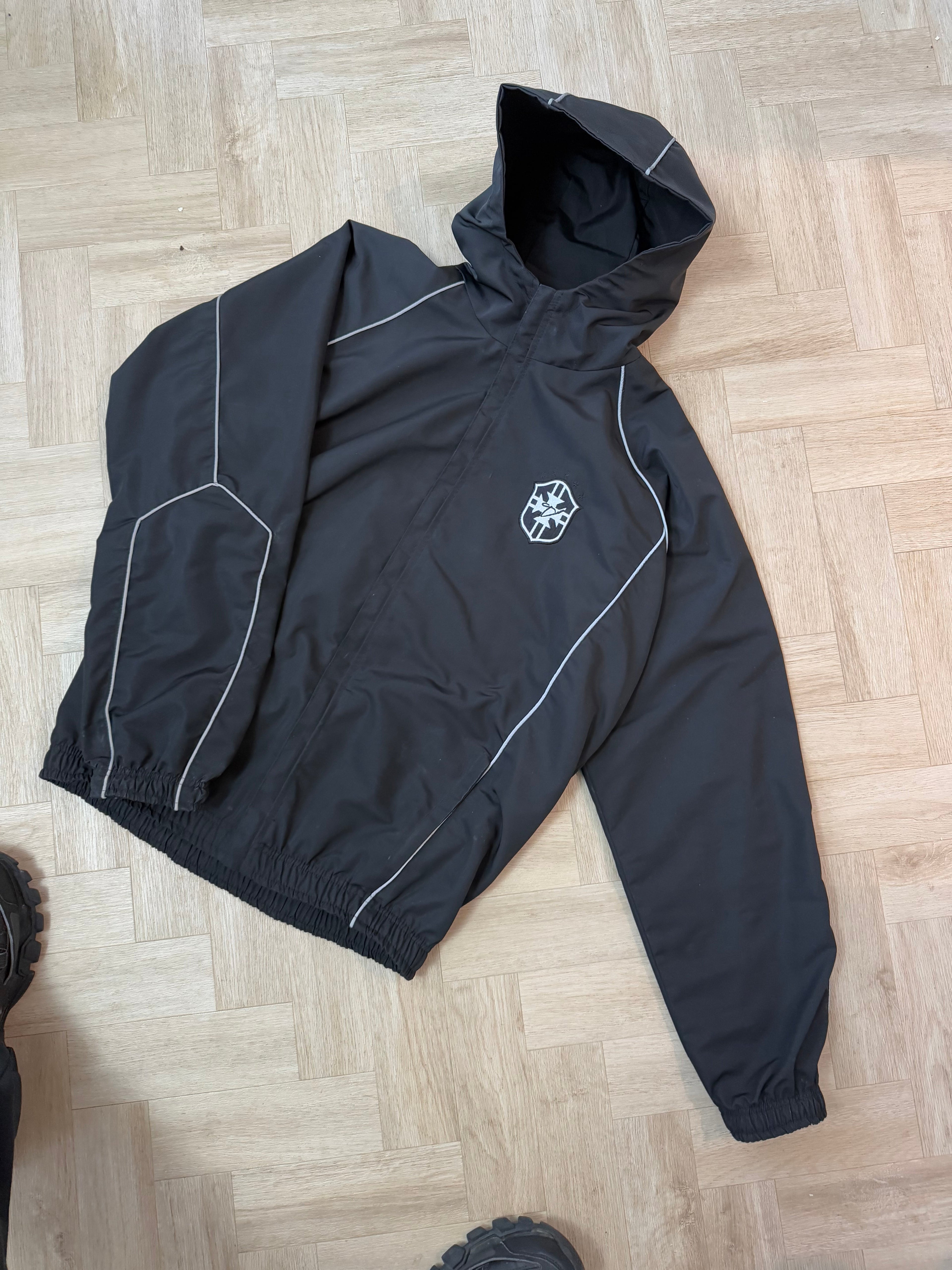 Brazil Black Windbreaker