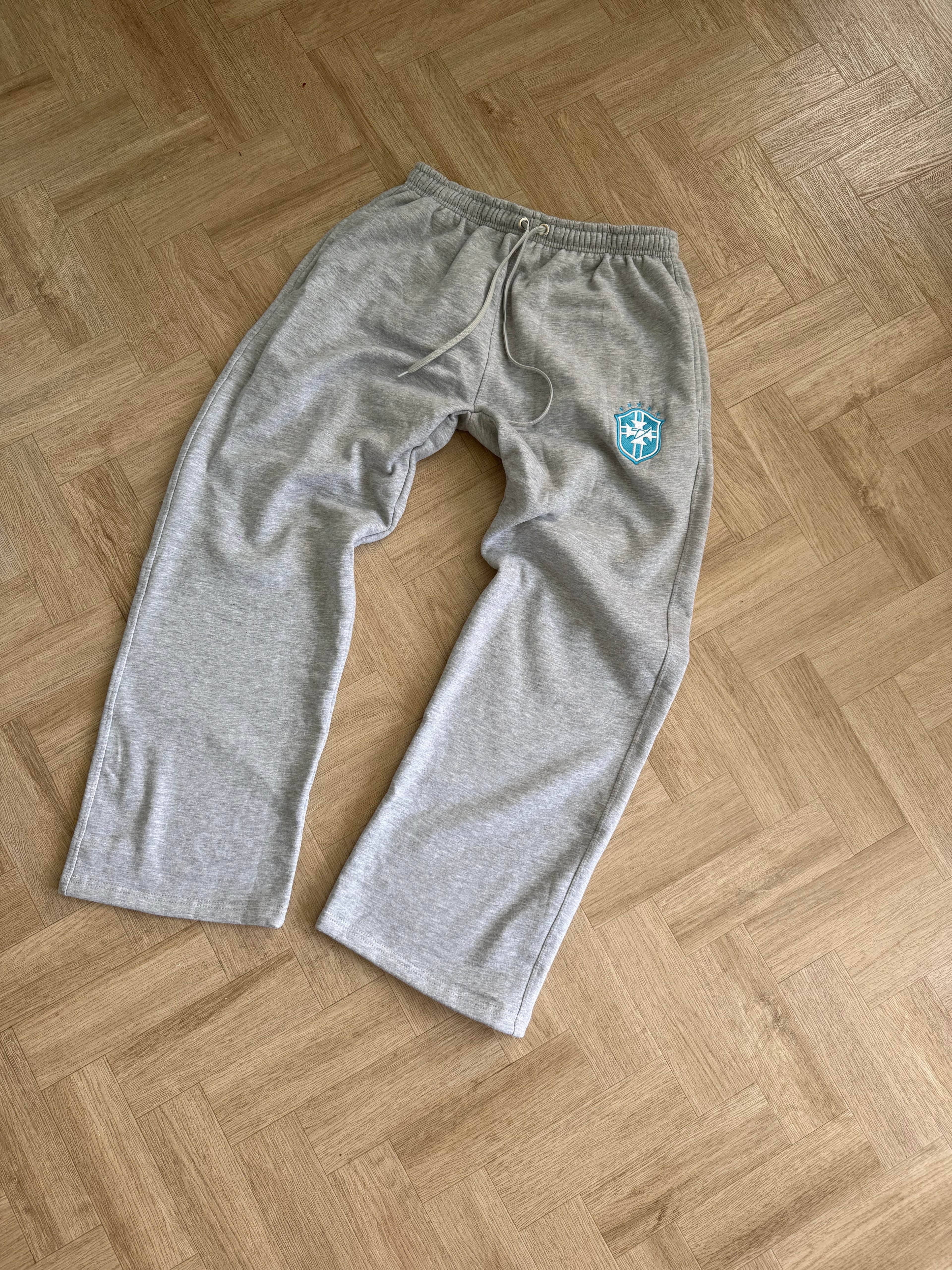 Brazil Grey/Blue Joggers