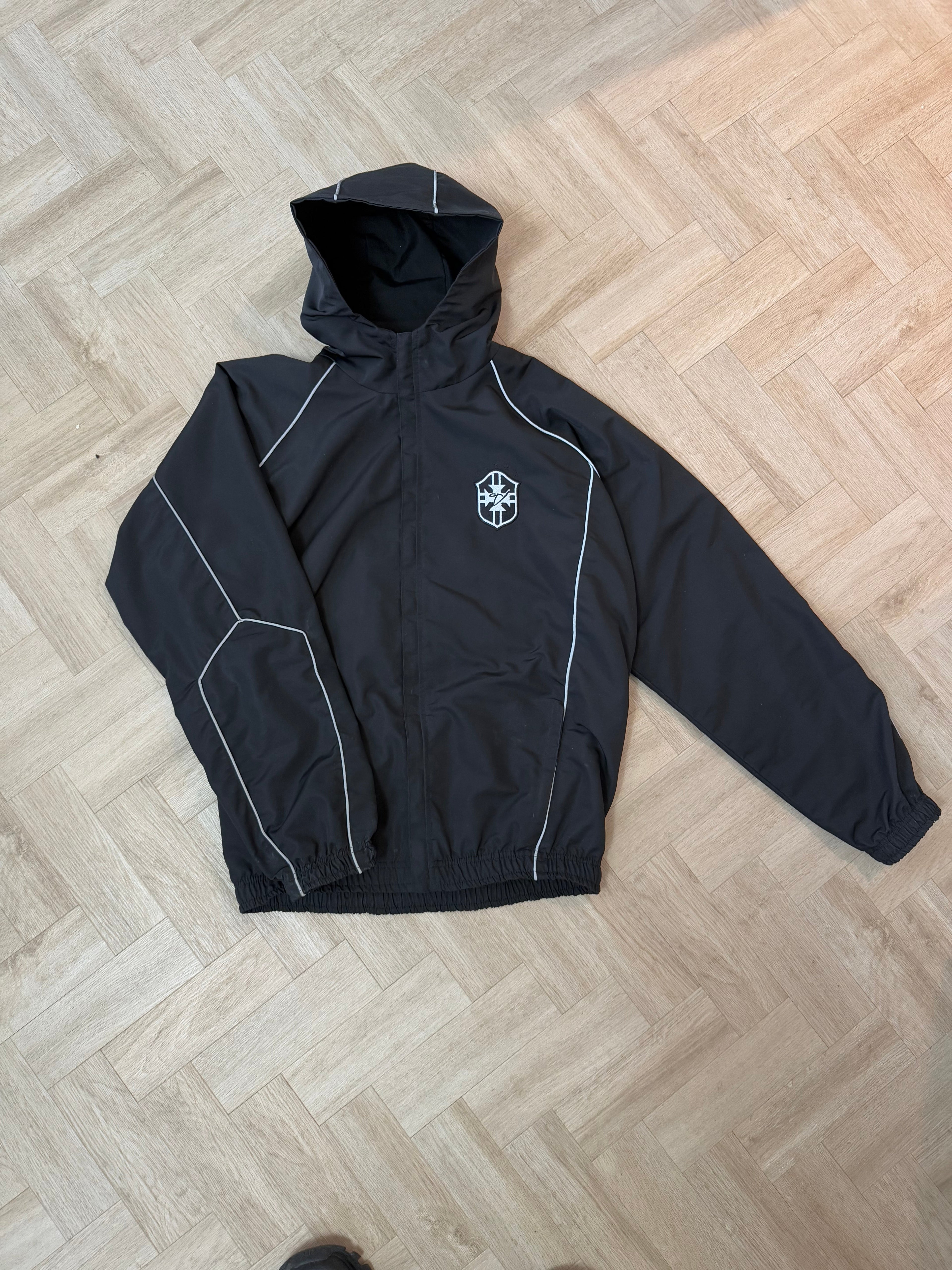 Brazil Black Windbreaker