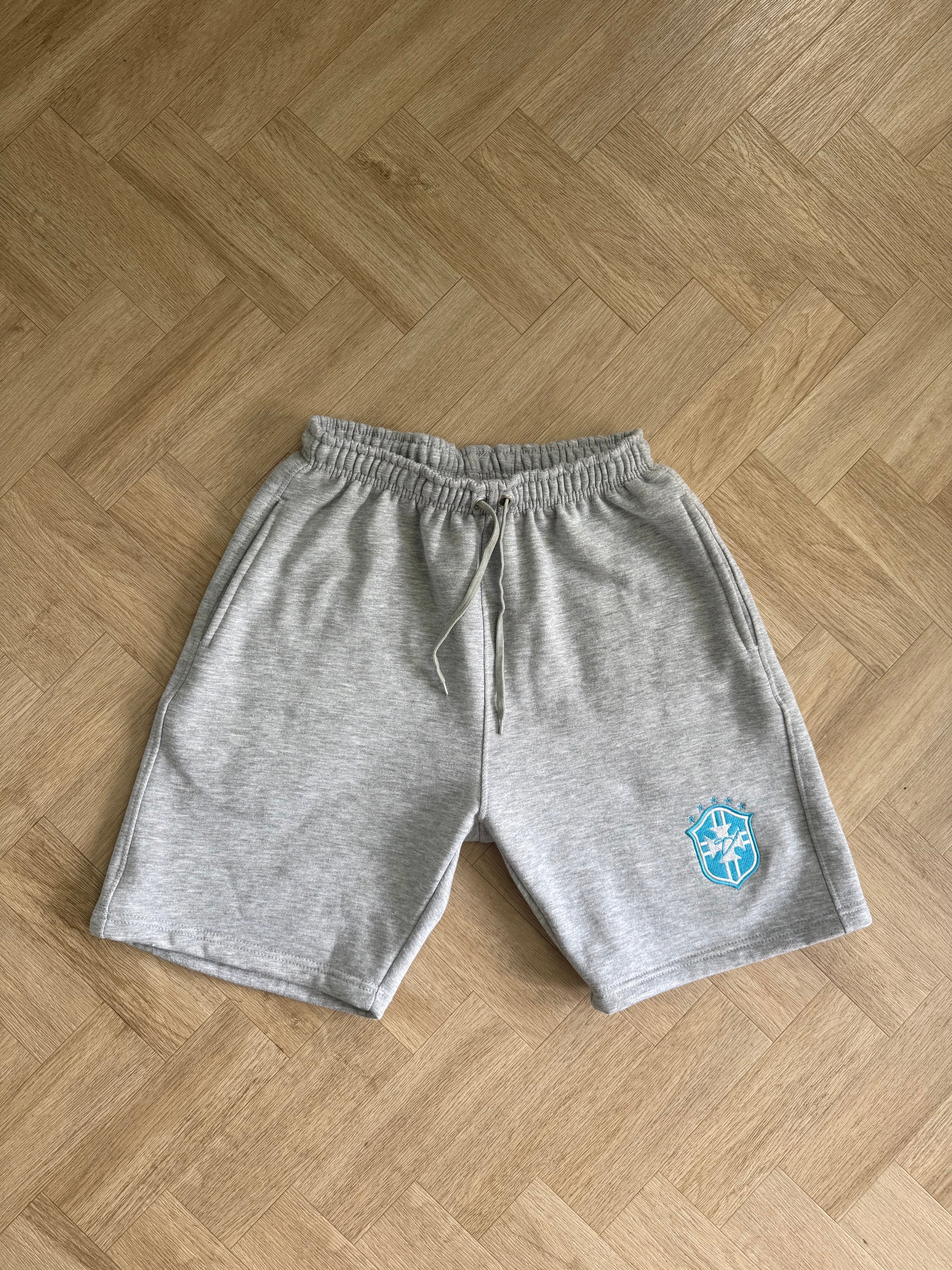 Brazil Grey/Blue Shorts